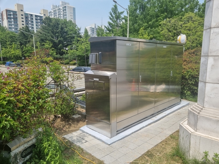 안양시 동안구 범계지하차도 수배전반 지상 이전