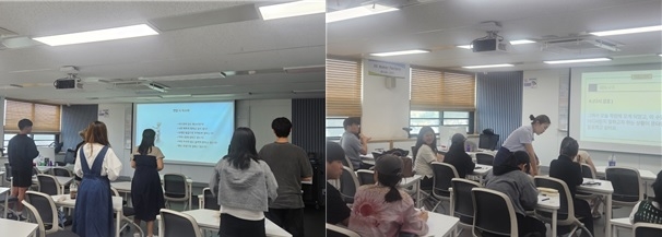 오산대 대학일자리플러스센터 '자신감 UP 면접 스피치 특강' 모습 (사진=오산대)