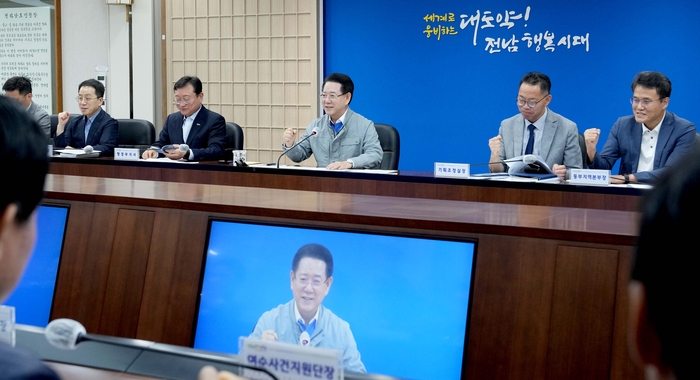 김영록 지사, “국정과제 채택·국고확보 발빠르게 대응해야
