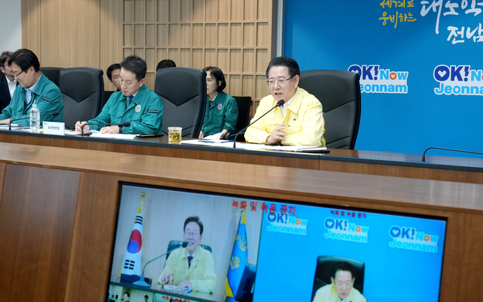 김영록 전남지사, 지방하천 홍수 정비 예산 막막…국가 하천 승격 및 지원 확대해야