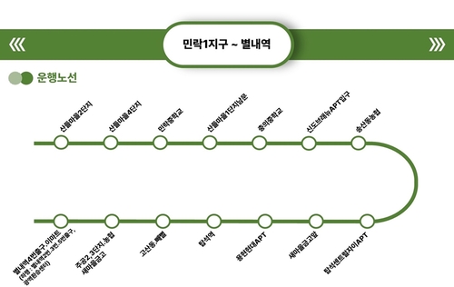 의정부 똑버스 운행노선