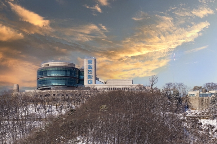 파주시 오두산 통일전망대 전경
