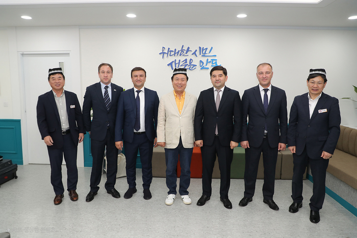 우즈베키스탄 타슈켄트 대표단 안동 공식 방문