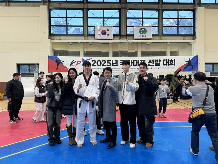 2025년 장애인태권도 국가대표 최종선발전 출전한 이학성 선수