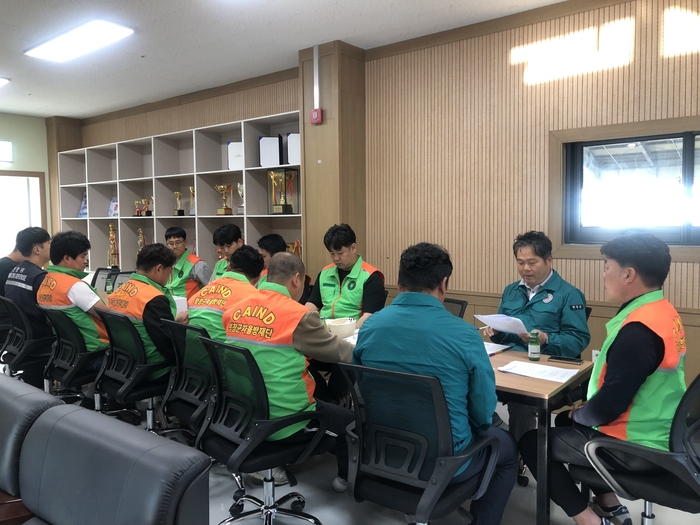 평창군, 진부면 자율방재단과 소통 간담회