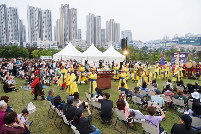 양주시 2025년 제8회 양주회암사지왕실축제 현장