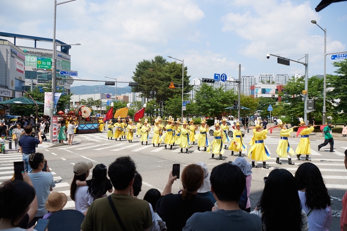 양주시 2025년 제8회 양주회암사지왕실축제 개최 현장