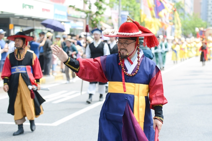 양주시 2025년 제8회 양주회암사지왕실축제 개최 현장