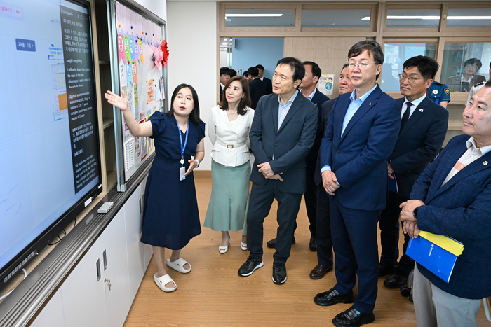 안산시-경기도교육청 17일 다문화 교육 현장 점검