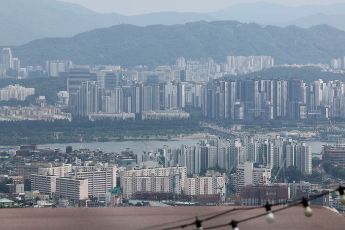 서울 아파트 전경.