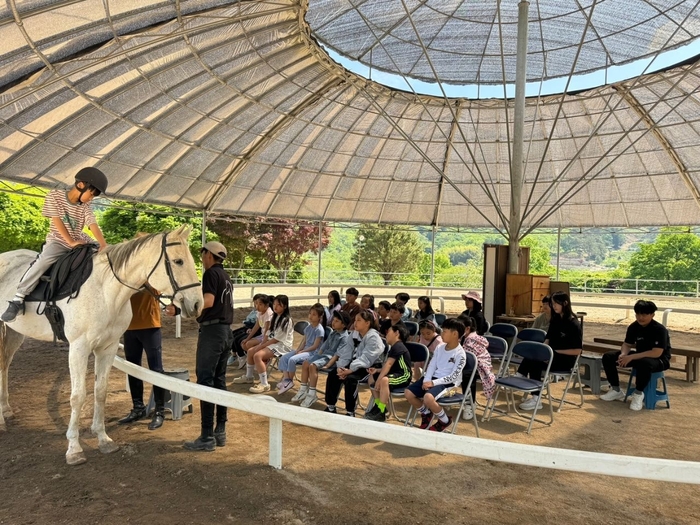 순천시, 학생승마 지원사업 2차 참가자 모집
