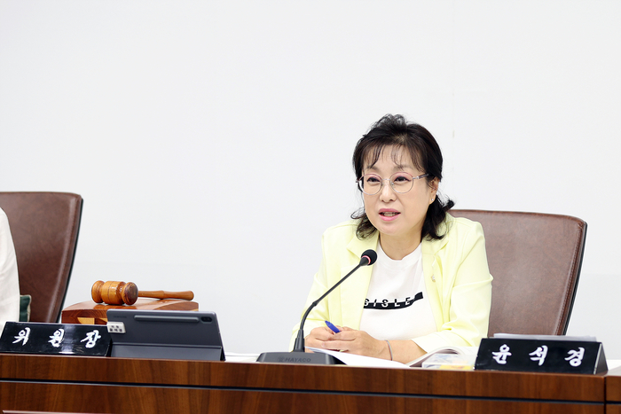 윤석경 시흥시의회 예산결산특별위원장