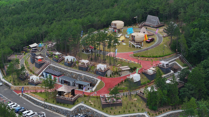 광양시, '구봉산 숲속야영장' 6월 30일부터 본격 운영