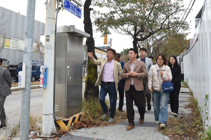 김동근 의정부시장 입석마을 현장 점검