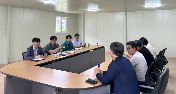 포천시 26일 대형 공사 현장에서 '찾아가는 청렴감찰관' 운영