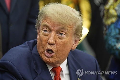 도널드 트럼프 미국 대통령.