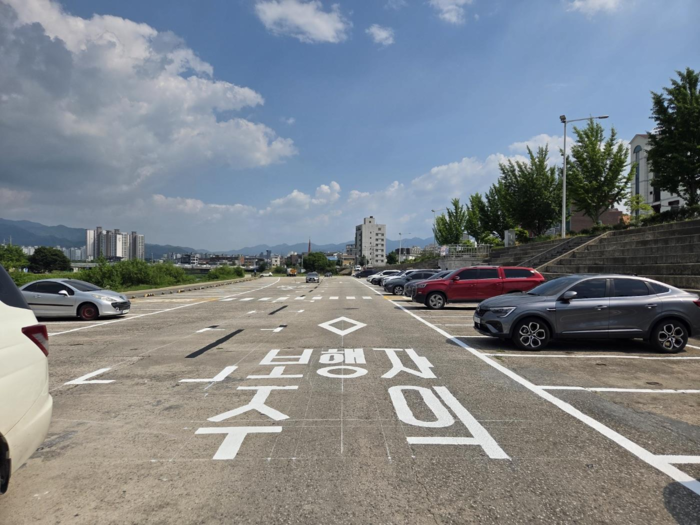 원주교·봉평교 일원 둔치 주차장 정비
