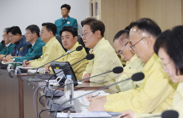 이재명 대통령, 안전치안점검회의 발언