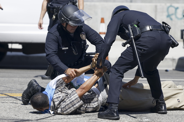 USA ICE RAID PROTEST