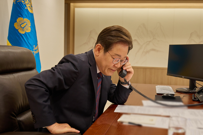 이재명 대통령, 시진핑 중국 국가주석과 통화