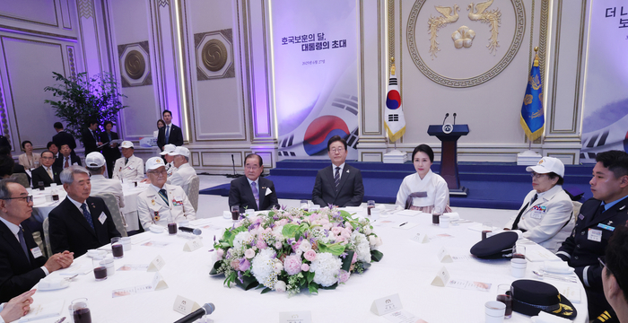 이재명 대통령, 국가유공자 초청 행사 참석