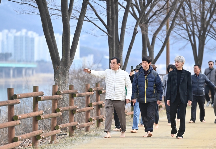 하남시 맨발걷기 길