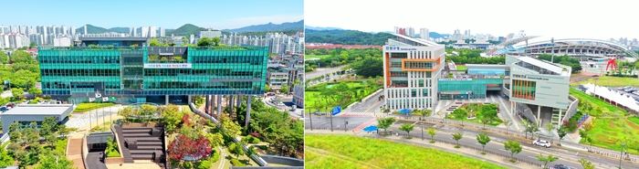 안산시 상록구청(좌)-단원구청