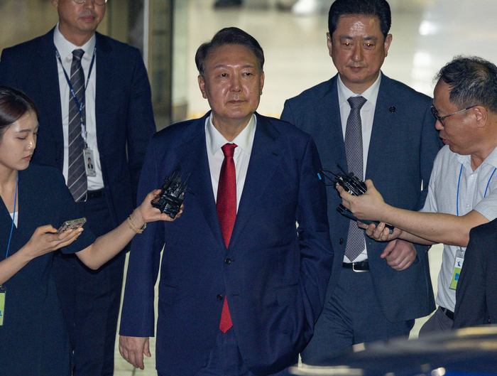 구속심사 마친 윤석열 전 대통령