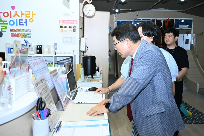 백경현 구리시장 8일 민선8기 공약사업 완료현장 3차 점검 실시