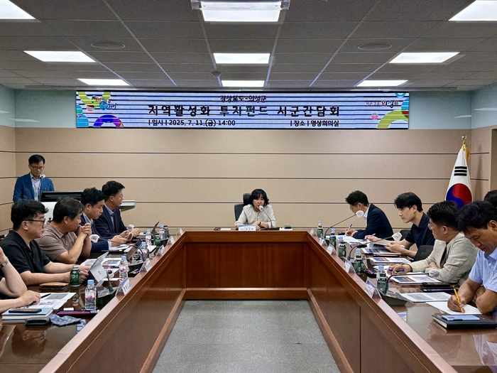 의성 지역 활성화 투자전략 논의
