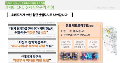 민선8기 의정부시 3주년 기자회견 발표 내용