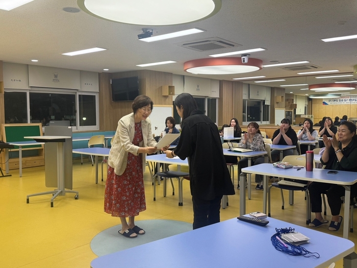경복대학교 보육교직원 1급 승급교육 현장