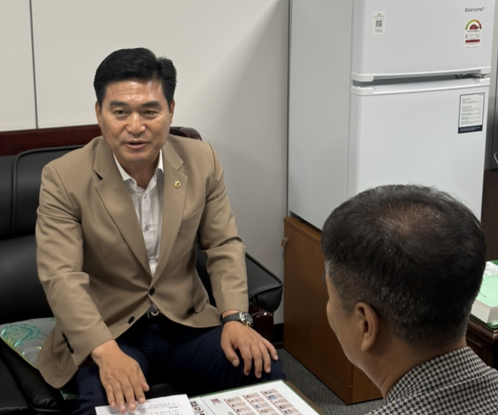 김정수 강원도의원, 경원선 운행 재개 위해 철도 당국과 협력
