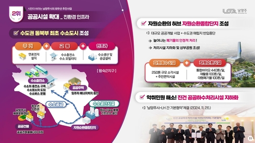 주광덕 남양주시장 21일 취임 3주년 기자회견 발표 내용