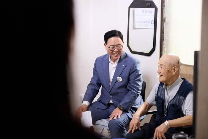 강수현 양주시장 21일 폭염 취약계층 안부인사