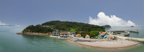 안산시 육도 해안가