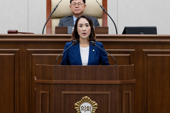 정영혜 김포시의회 의원 260회 임시회 5분 자유발언