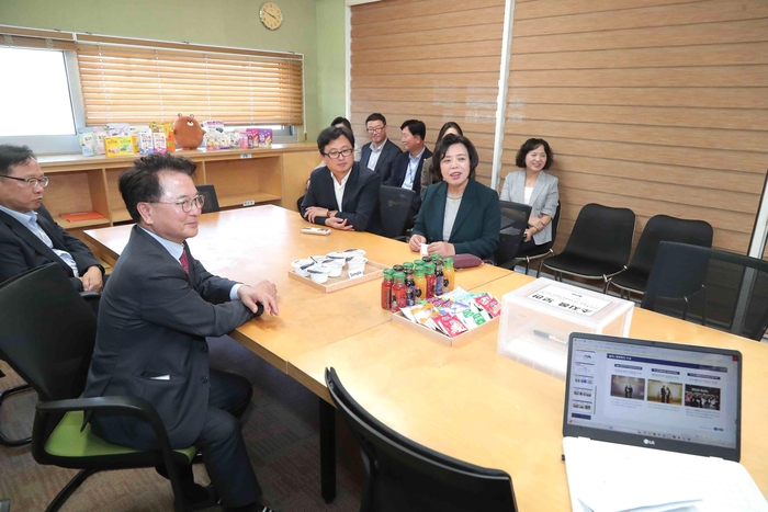 유아식품 기업 ㈜베베쿡 방문
