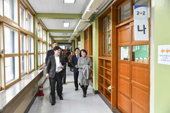 김병수 김포시장 교육 현장 둘러보며 개선 사항 점검