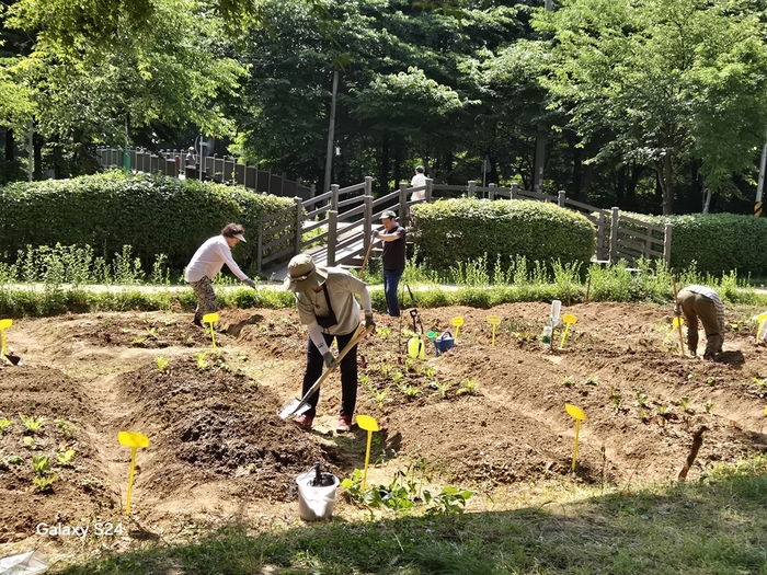 건국대학교 협력 치유농업 프로그램 현장