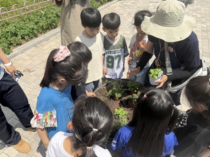 고양특례시 율동초등학교 치유텃밭