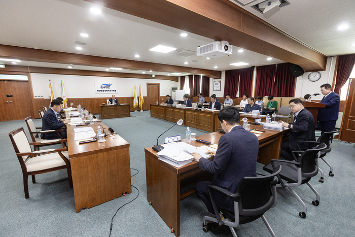 광양경자청, 조합회의 열고 주요업무 추진현황 보고