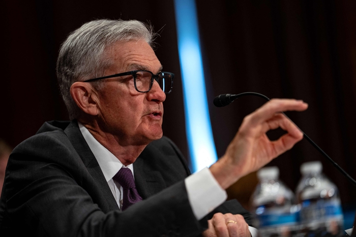 US-FED-CHAIR-JEROME-POWELL-TESTIFIES-DURING-SENATE-HEARING-ON-CA