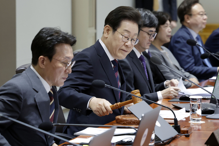 이재명 대통령 국무회의 개회