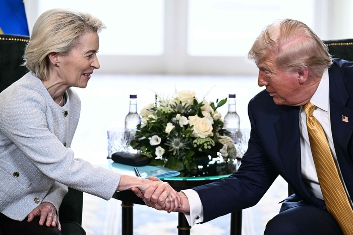 BRITAIN-SCOTLAND-US-EU-TRUMP