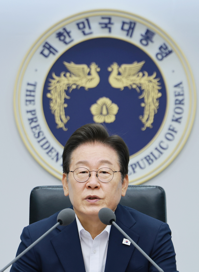 이재명 대통령, 비상경제점검 TF 회의 발언