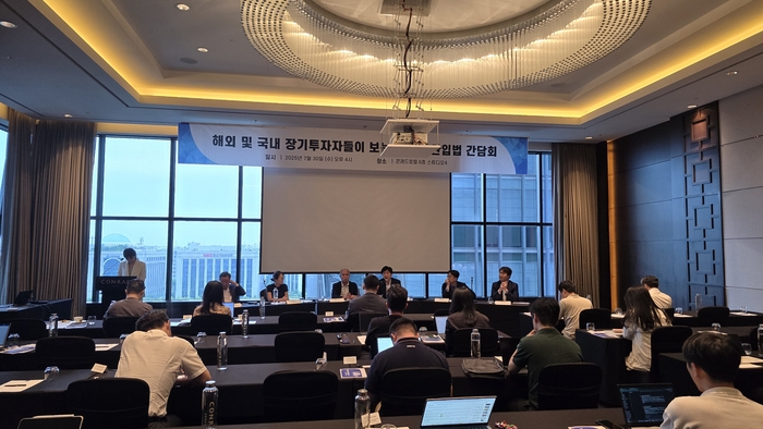 해외 및 국내 장기투자자들이 보는 상법 보완 입법 간담회/사진=최태현 기자