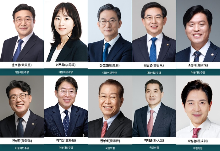 국회 기획재정위원회 소속 의원