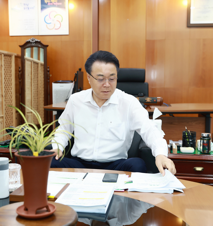 '구복규 군수가 들려주는 청렴 이야기'…구내방송 시작