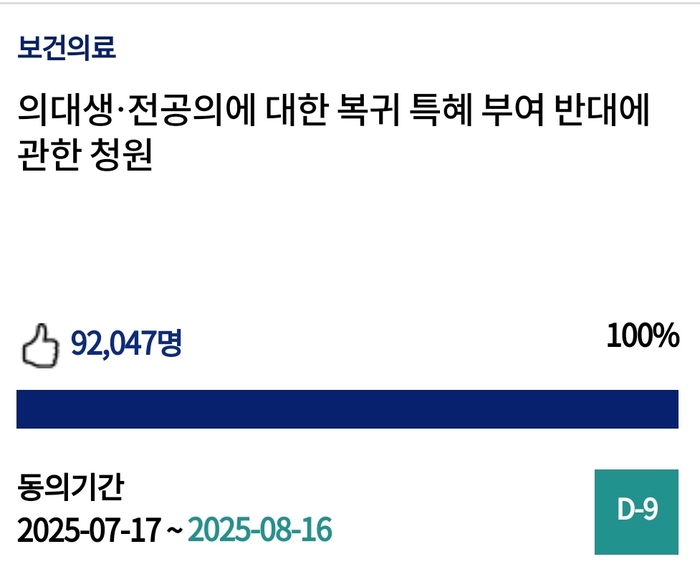 의대생 복귀 철회, 청원 10만명 턱밑…국회 심사 '형식적 절차' 되풀이 우려도